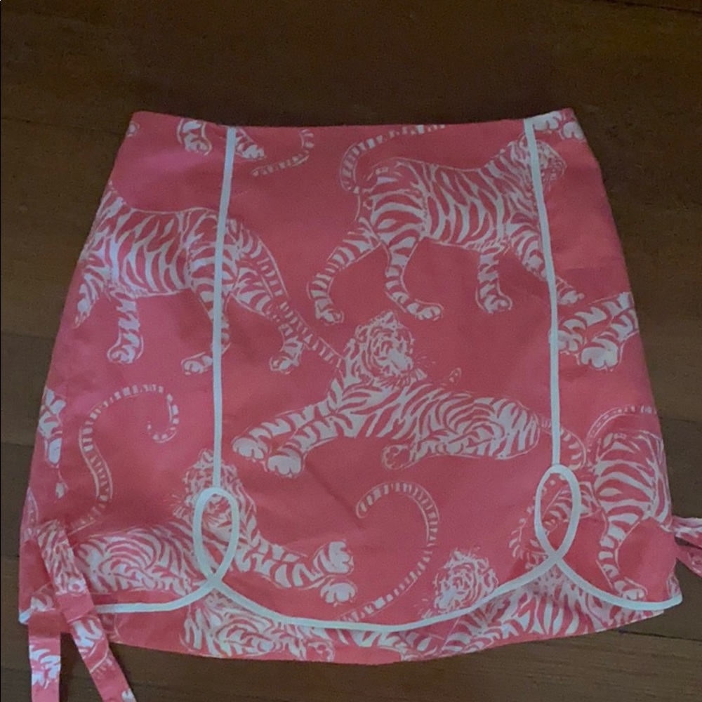 LILLY PULITZER KIDS skirt with built in shorts